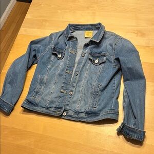 Girls XL Blue Denim Jacket